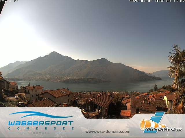 immagine della webcam nei dintorni di Monte Legnone: webcam Vercana