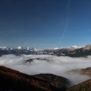 Nebelbildung im Herbst - Walchensee Nebelsession