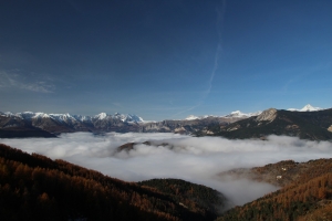 Nebelbildung im Herbst - Walchensee Nebelsession