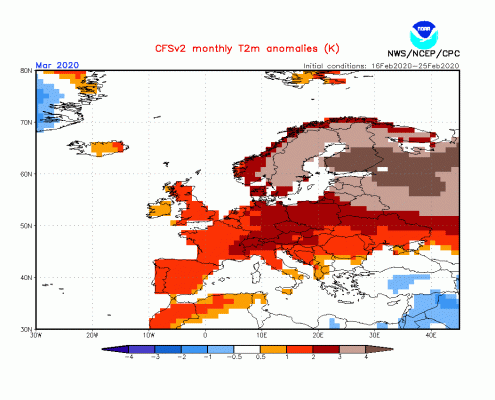 Deutschlandwetter im Winter 2019/20 2 NOAA-Langfristprognose