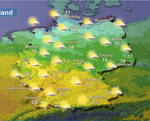DWD Osterwetter 2020