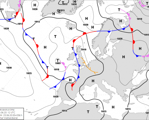 DWD Auf Hitze folgen Gewitter