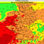 DWD Sommerhitze Juni