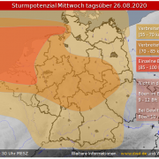 DWD Die Ruhe vor dem Sturm