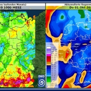 DWD Endlich Regen