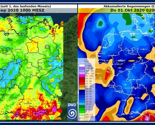 Endlich Regen! 6 DWD Endlich Regen