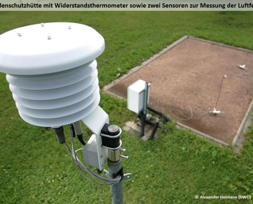 Von der Messung der Lufttemperatur 18 DWD Von der Messung der Lufttemperatur