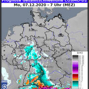 DWD Schnee zum Nikolaus - zumindest regional