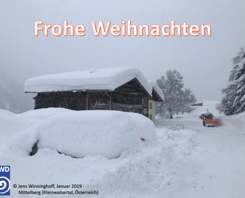Weiße Weihnachten - eine Frage des Standortes 2 DWD Weiße Weihnachten - eine Frage des Standortes