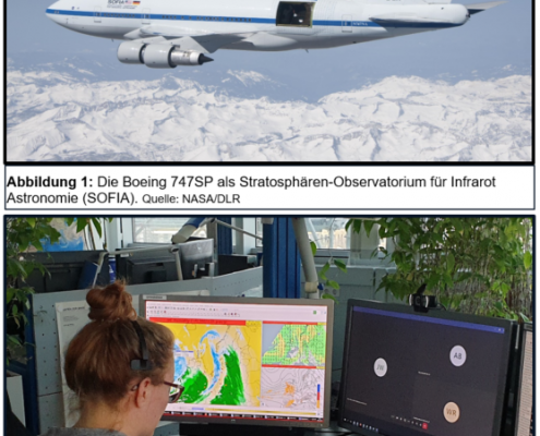 Flugwetterberatungen für das "fliegende Teleskop" 12 DWD-Flugwetterberatungen für das fliegende Teleskop