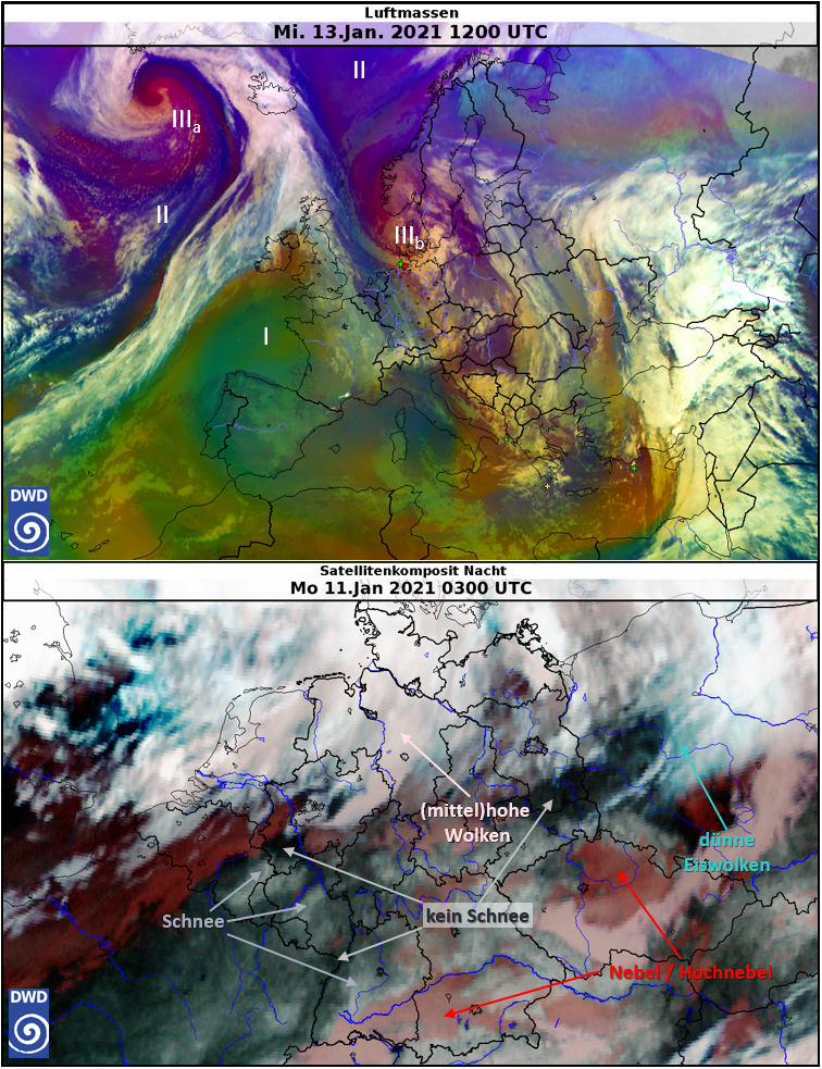 DWD Satellitenmeteorologie Teil 2 Bunte Bilder fuer die Wetteranalyse