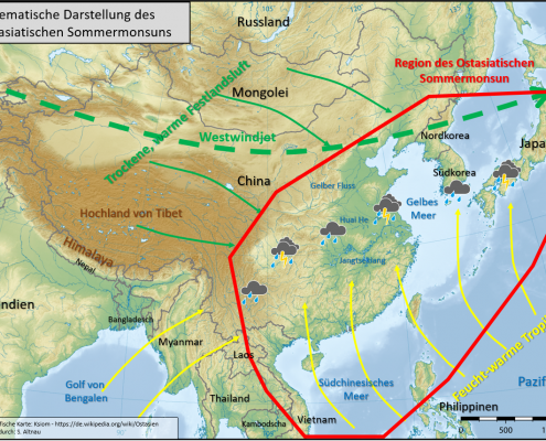 DWD Der Ostasiatische Sommermonsun