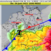 DWD Gewitter der naechste Anlauf...