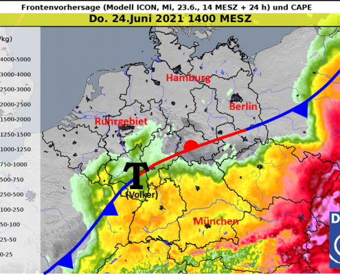 Gewitter - der nächste Anlauf... 10 DWD Gewitter der naechste Anlauf...