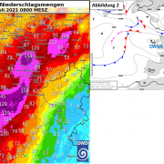 DWD Dana schiebt die Unwetter beiseite