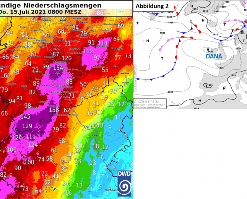 DWD Dana schiebt die Unwetter beiseite