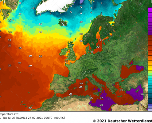 DWD Sommerzeit ist Badezeit