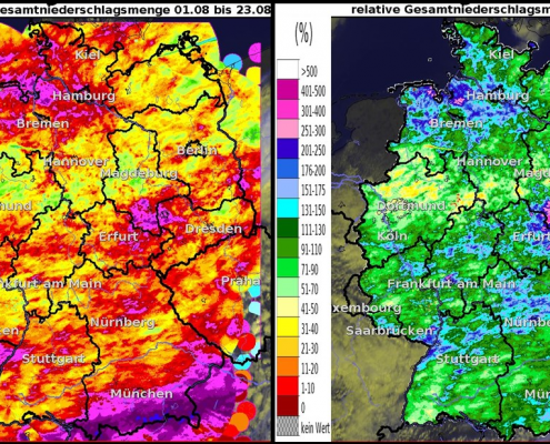 DWD Erneut Wasser marsch