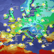 DWD Kontrastreiches Europawetter