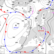 DWD Dauerregen Tief PETER Ein Steckbrief