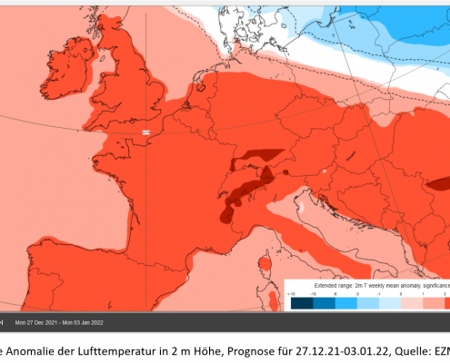 Milder Jahresausklang 23 DWD Milder Jahresausklang