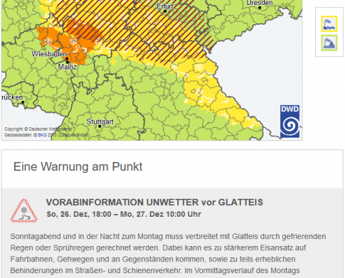 Winter Ade: Glatteislage mit nachfolgender Milderung 21 DWD Winter Ade Glatteislage mit nachfolgender Milderung