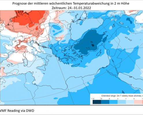 Balkan und Kleinasien: derzeit eher Kühlkammer! 2 DWD Balkan und Kleinasien derzeit eher Kuehlkammer