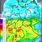 DWD Wasser marsch in der Suedhaelfte