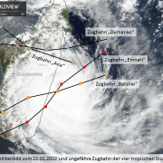 DWD Madagaskar Von Wirbelstuermen gebeutelt