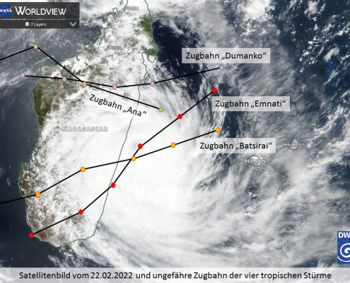 Madagaskar - Von Wirbelstürmen gebeutelt 1 DWD Madagaskar Von Wirbelstuermen gebeutelt