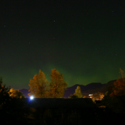 DWD Polarlichter Sonnenwinde am Himmel