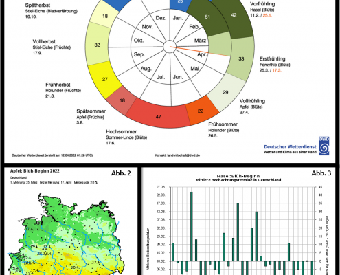 DWD Der Apfel blueht Der Vollfruehling ist da