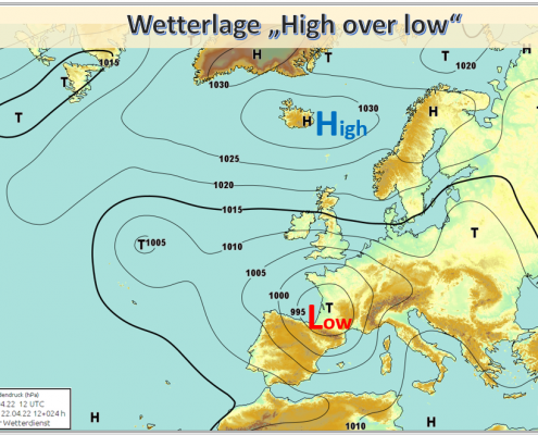 High over low: Wenn die Druckverhältnisse Kopf stehen 30 DWDssHigh over low Wenn die Druckverhaeltnisse Kopf stehen