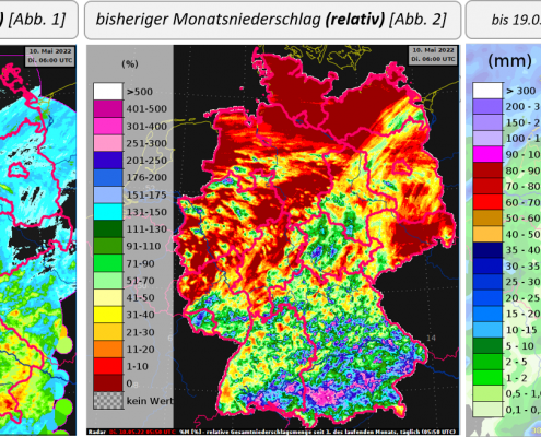 Bisheriger Mai-Regen sehr unterschiedlich verteilt 13 DWD Bisheriger Mai Regen sehr unterschiedlich verteilt