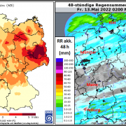 DWD Eine schwache Kaltfront und lokale Gewitter sorgen gebietsweise fuer Entspannung bei der Waldbrandgefahr