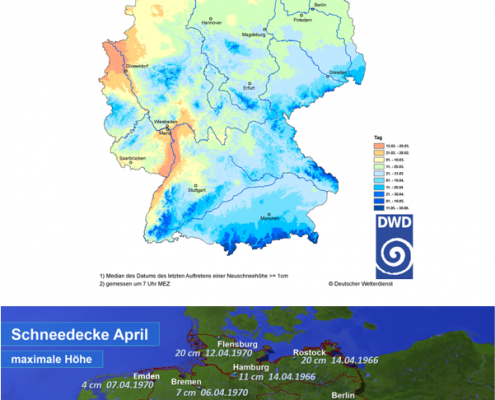 Kaltlufteinbrüche im Frühjahr - Teil 2: Meister Schnee 18 DWD Kaltlufteinbrueche im Fruehjahr Teil 2 Meister Schnee