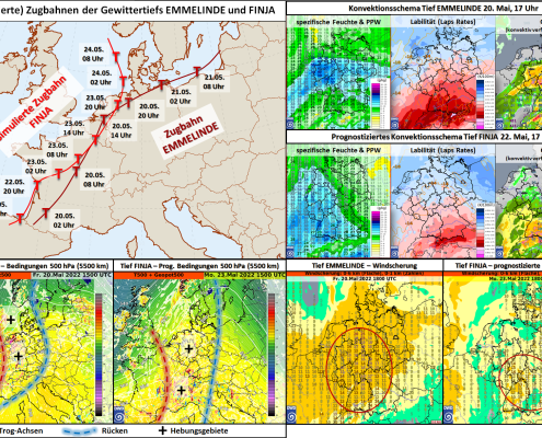 Noch herrscht Hoch ZEUS, doch das Gewittertief FINJA nimmt Fahrt auf! 1 DWD Noch herrscht Hoch ZEUS doch das Gewittertief FINJA nimmt Fahrt auf