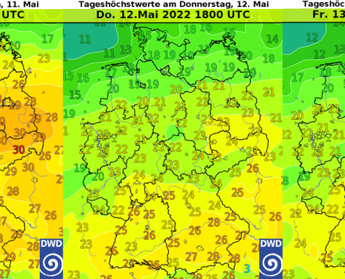 Von sommerlichen und heißen Tagen 12 DWD Von sommerlichen und heissen Tagen