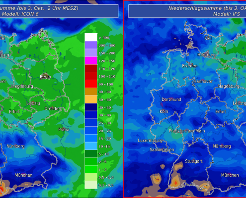 Regennachschub - der Herbst bleibt sich (noch) treu 23 DWD Regennachschub der Herbst bleibt sich noch treu