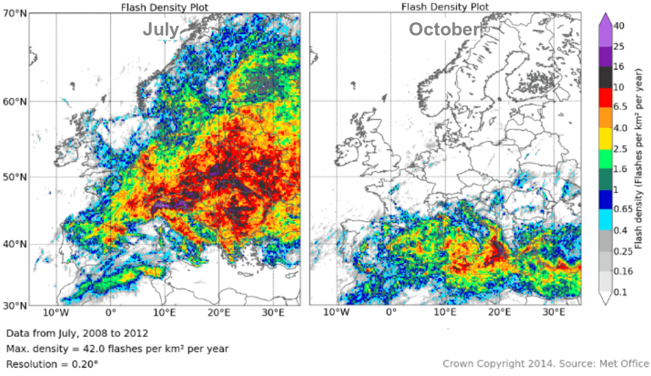 DWD Warmes Mittelmeer Potential fuer heftige Starkniederschlaege im Herbst