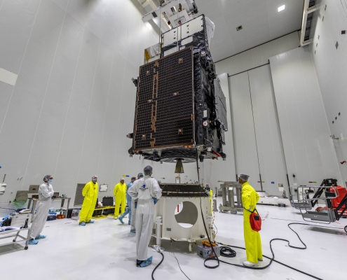DWD startschuss fuer eine neue satellitengeneration