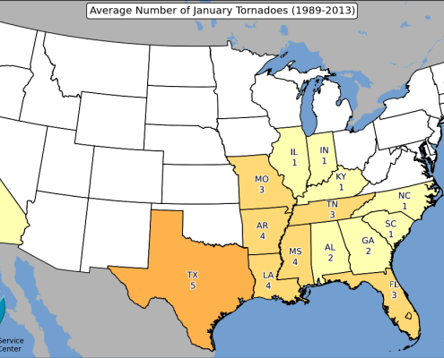 DWD Tornado Outbreak in den USA 1