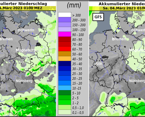 DWD Hoch HAZAL beschert uns eine trockene aber verbreitet sonnige Woche 3