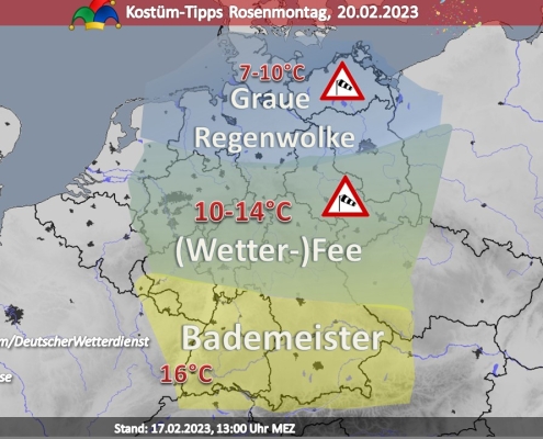 DWD Sonniges Samba Roeckchen oder flauschiges Wolken Kostuem 2