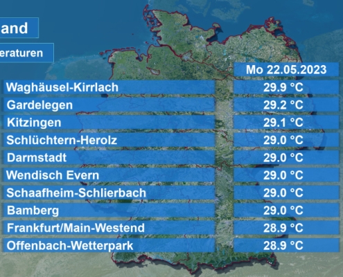 DWD Lokale Unwetter mit Ueberschwemmungen 1