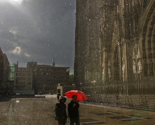DWD Die Temperatur des Regens