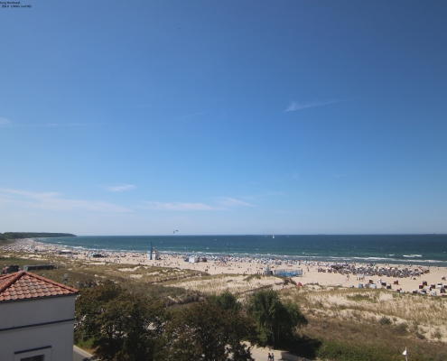 DWD Ein sommerlicher 11. Juni im Garten und am Meer