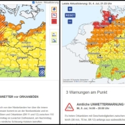 DWD Bilanz zu Sturmtief POLY