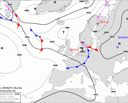 DWD Sommersturmtief POLY