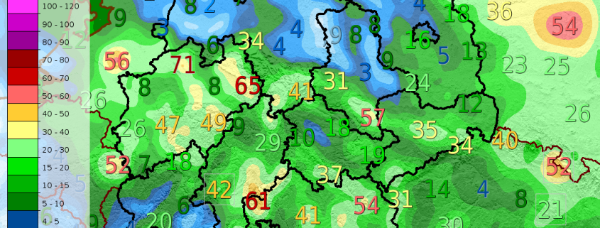 DWD Deutlich zu viel Regen im bisherigen August